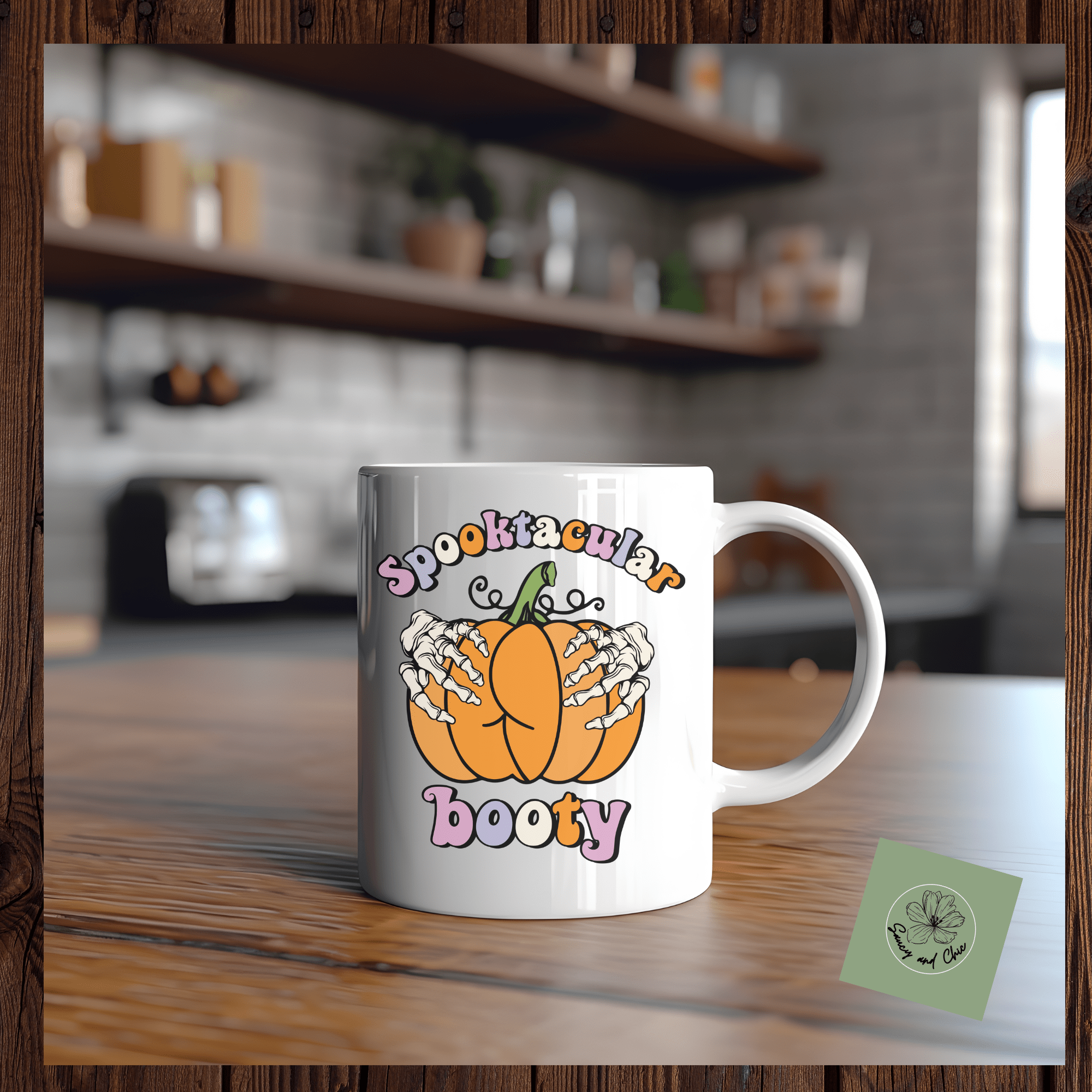 Spooktacular booty mug