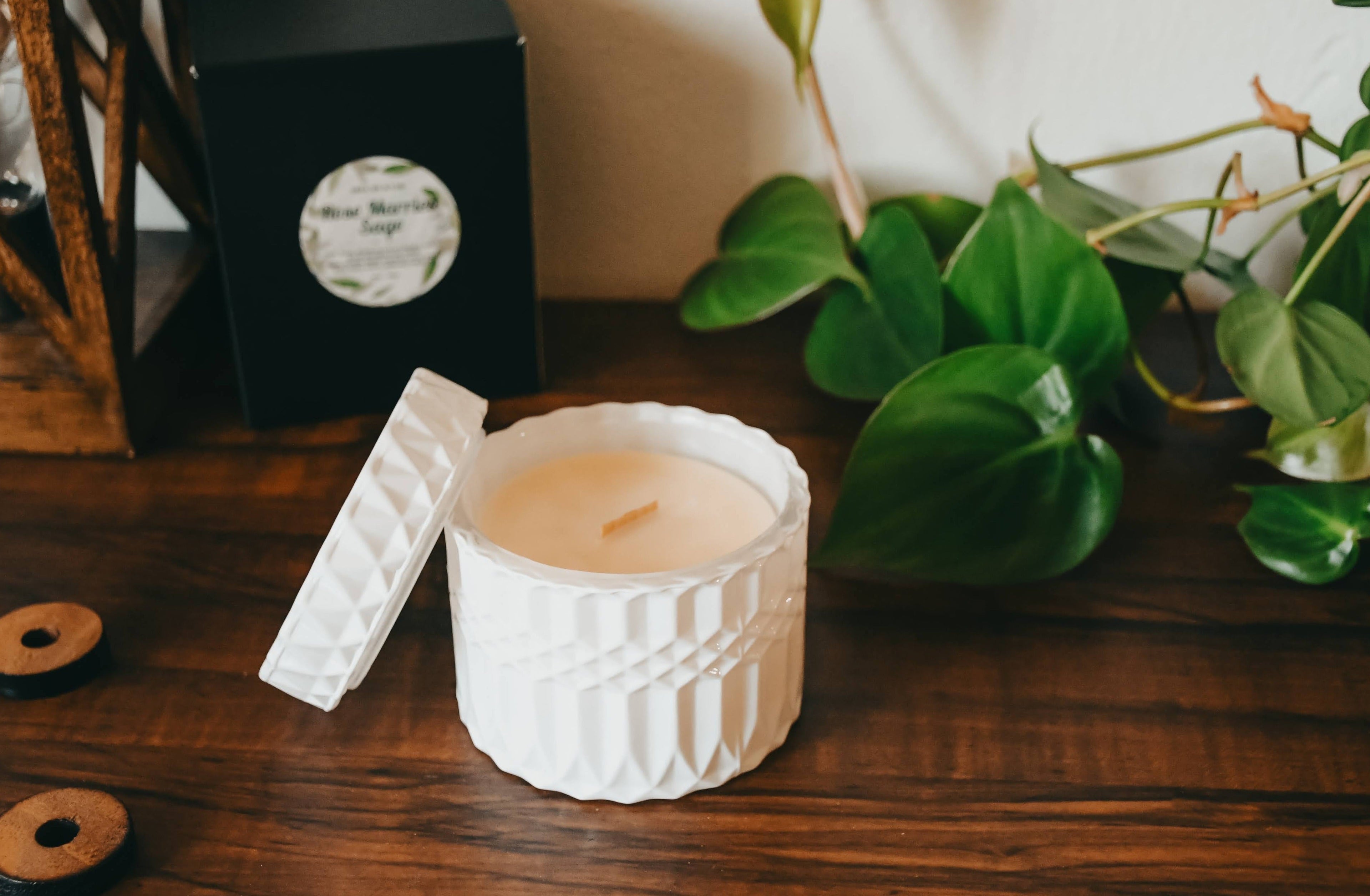 Rose Married Sage Refillable Candle