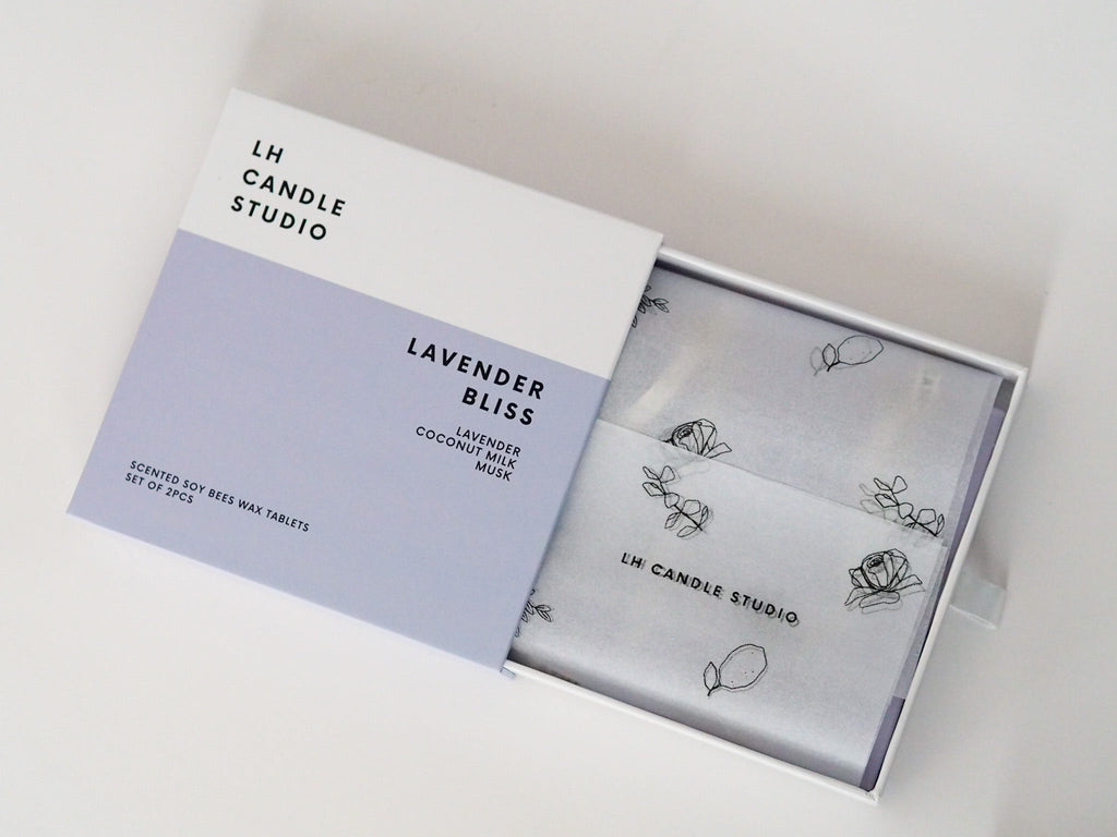 Scented Wax Tablets - Lavender Bliss (set of 2)