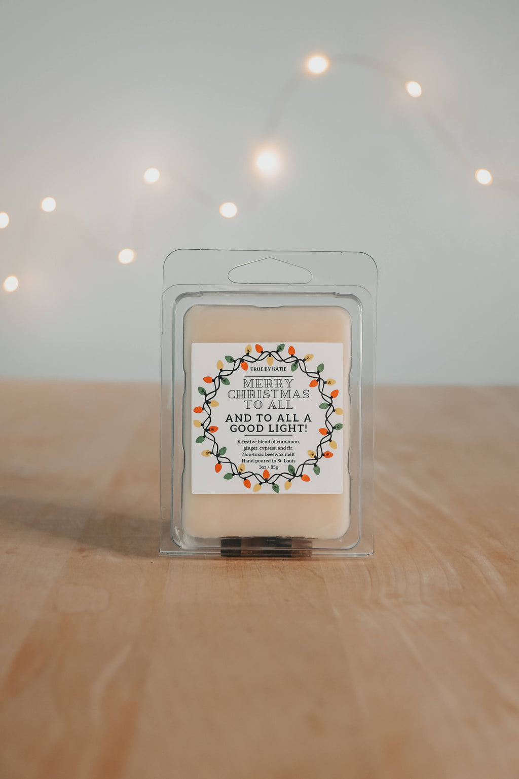 Merry Christmas to All, and to All a Good Light Wax Melts by True by Katie
