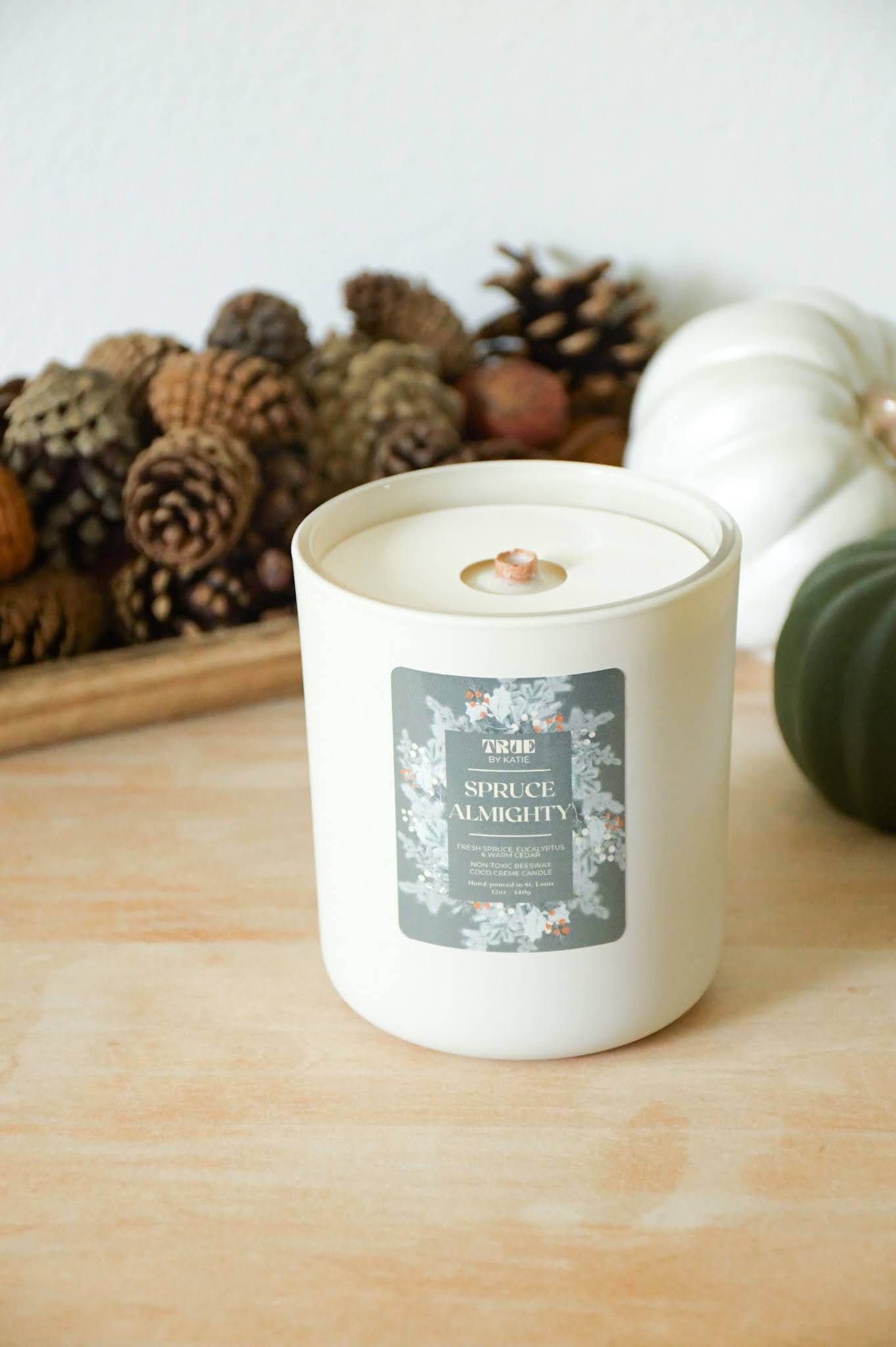 Spruce Almighty Refillable Candle