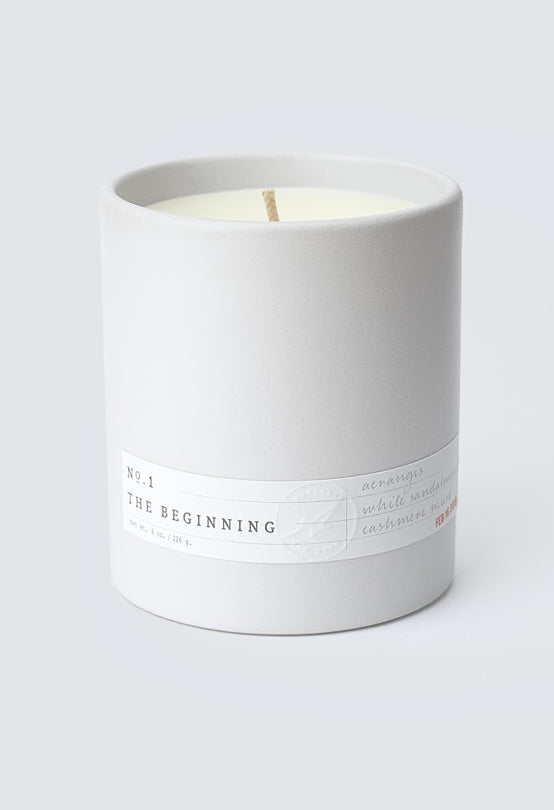 Aerangis No. 1 The Beginning Candle – Sandalwood & Orchid Signature Collection
