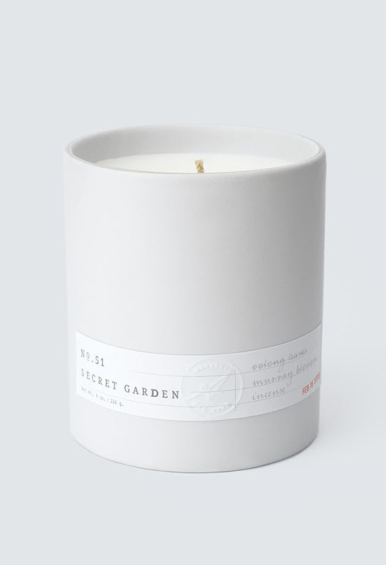 Aerangis No. 51 Secret Garden Candle – Eucalyptus & Incense Signature Collection