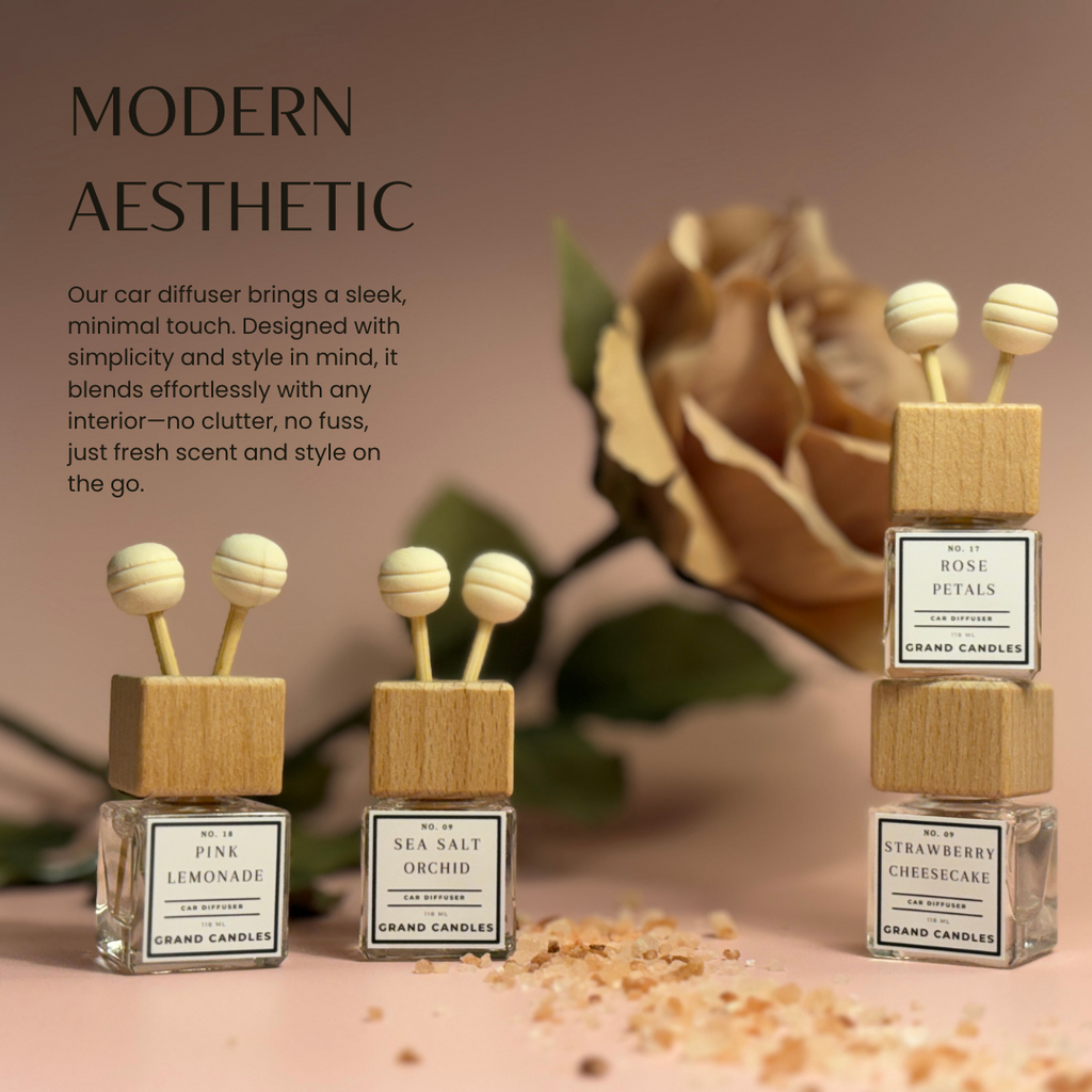 Oakmoss Amber Car Diffuser