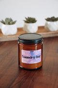 Laundry Day Candle by True by Katie — 9oz Non-Toxic Scented Candle