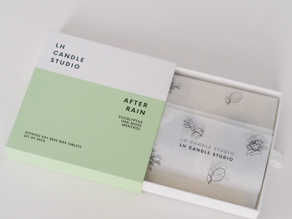 Scented Wax Tablets - After rain (set of 2)