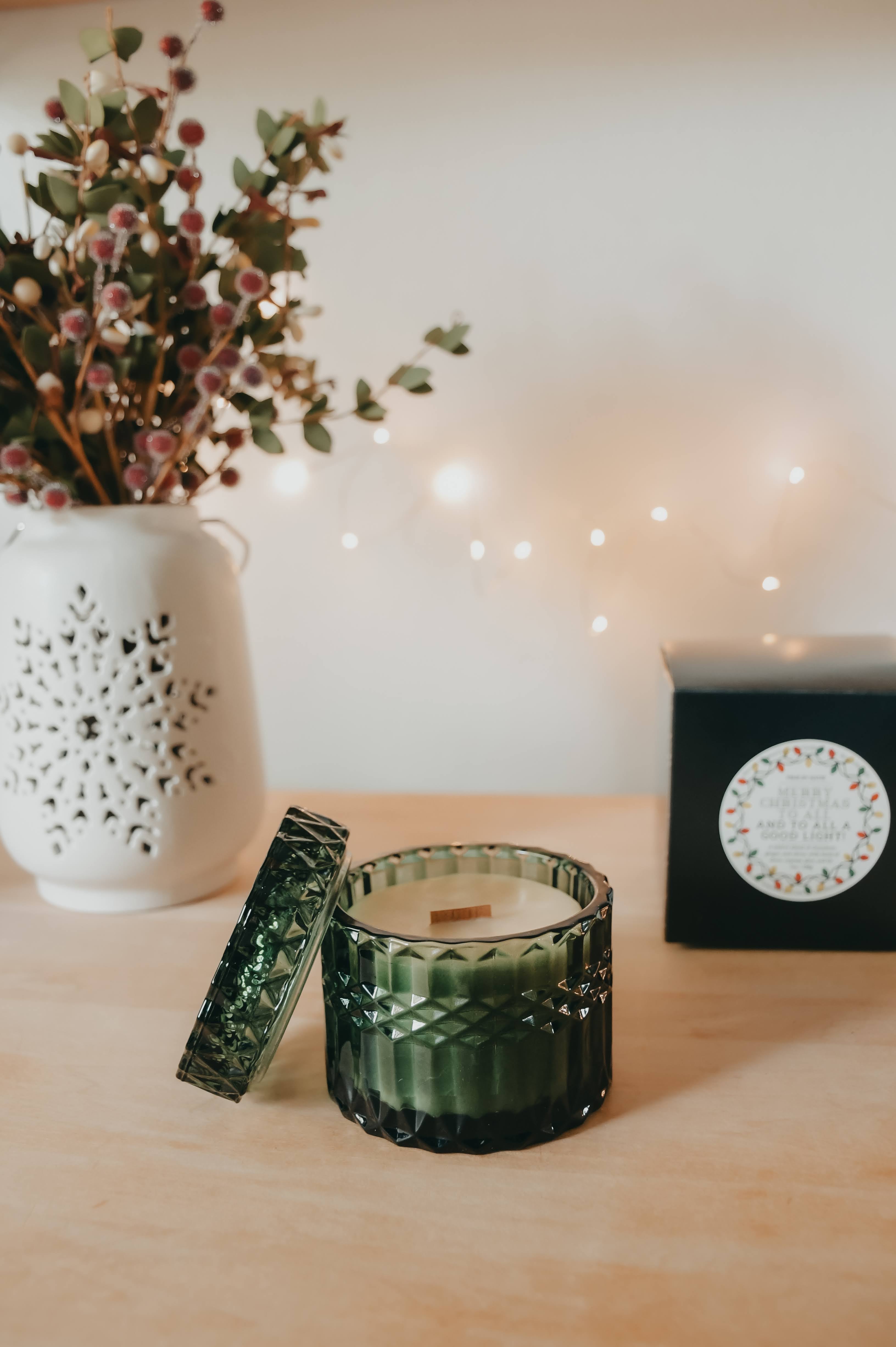 Merry Christmas to All, and to All a Good Light Refillable Candle