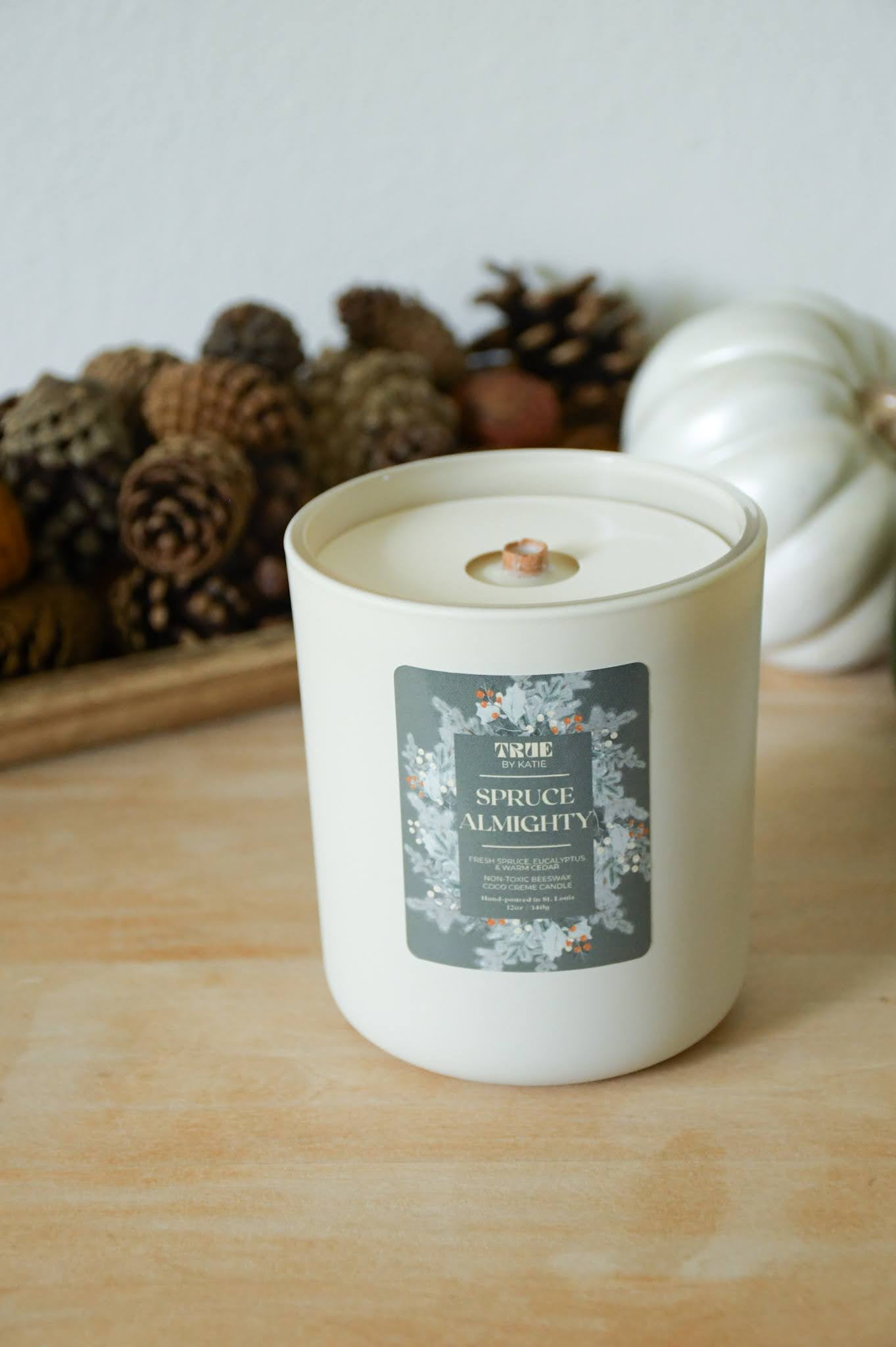 Spruce Almighty Refillable Candle
