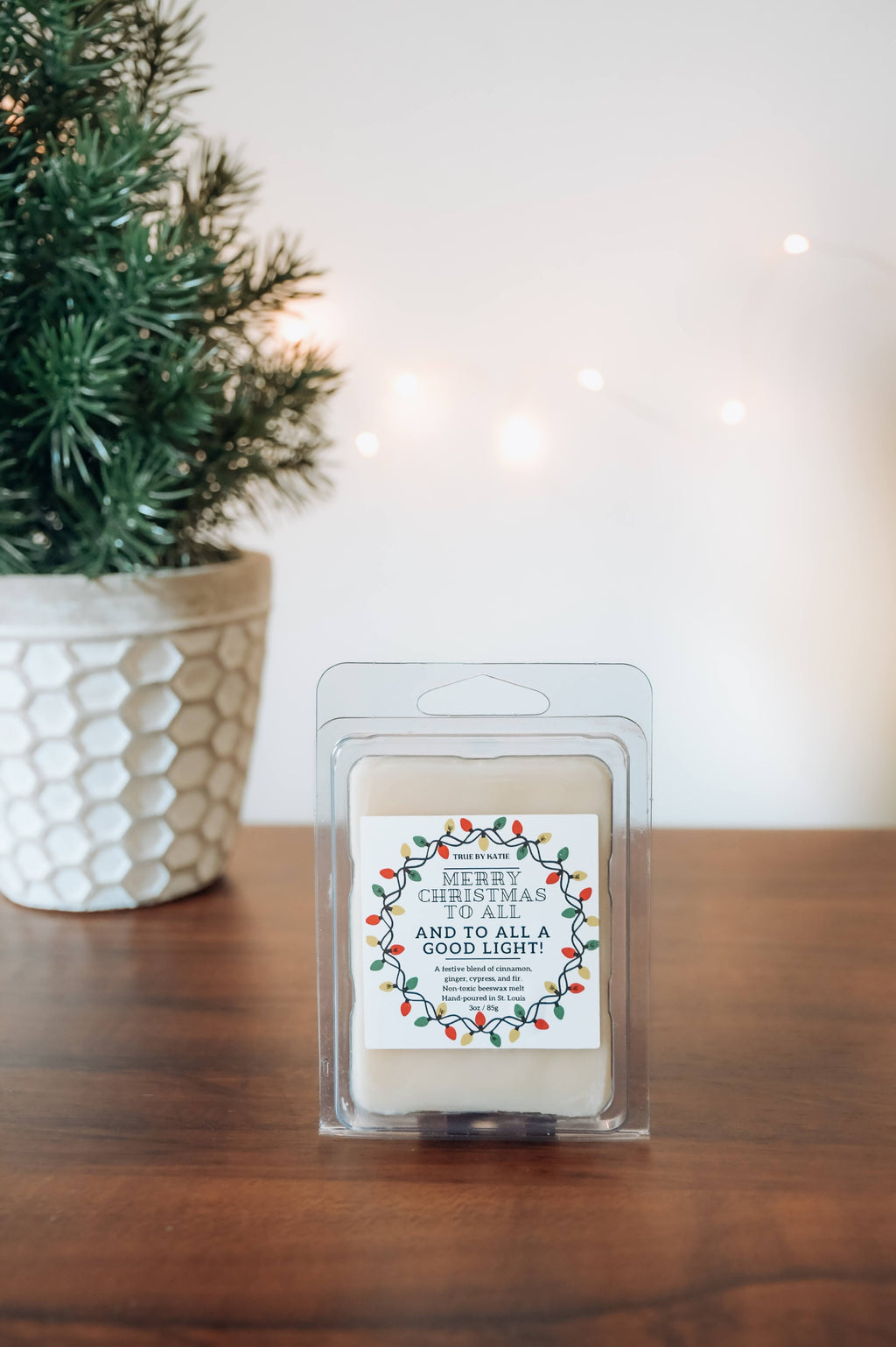Merry Christmas to All, and to All a Good Light Wax Melts by True by Katie