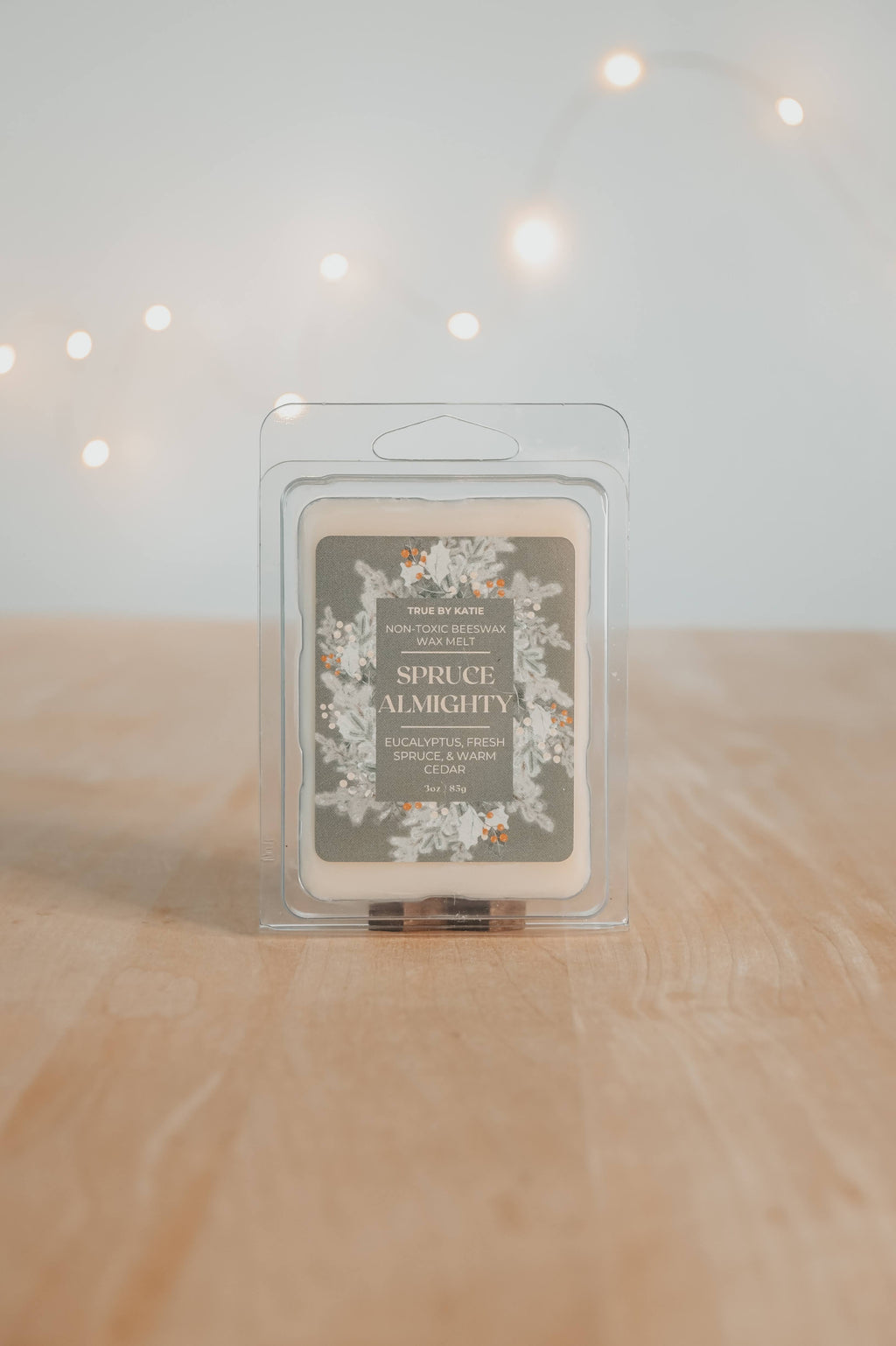 Spruce Almighty Wax Melts by True by Katie – Non-Toxic Soy Blend