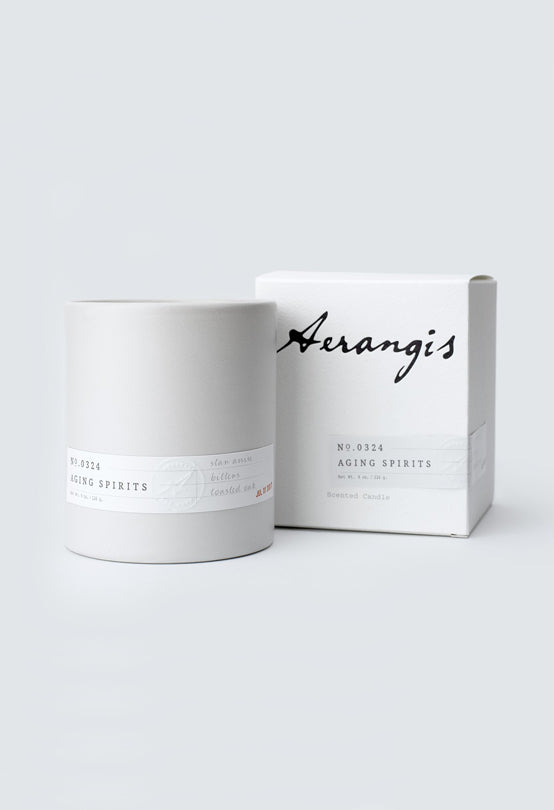 Aerangis No. 0324 Aging Spirits Signature Collection Candle
