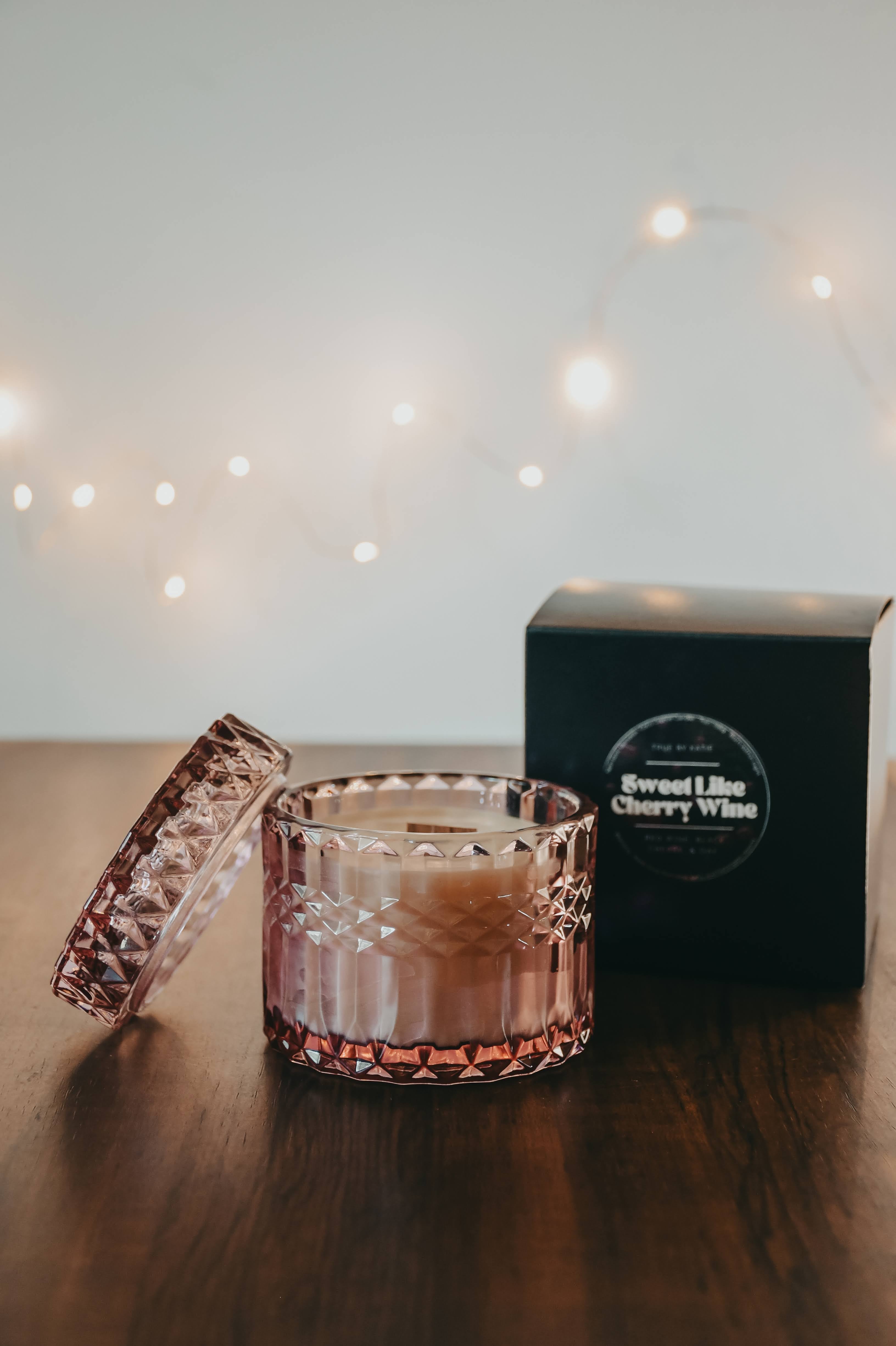 Sweet Like Cherry Wine Refillable Candle