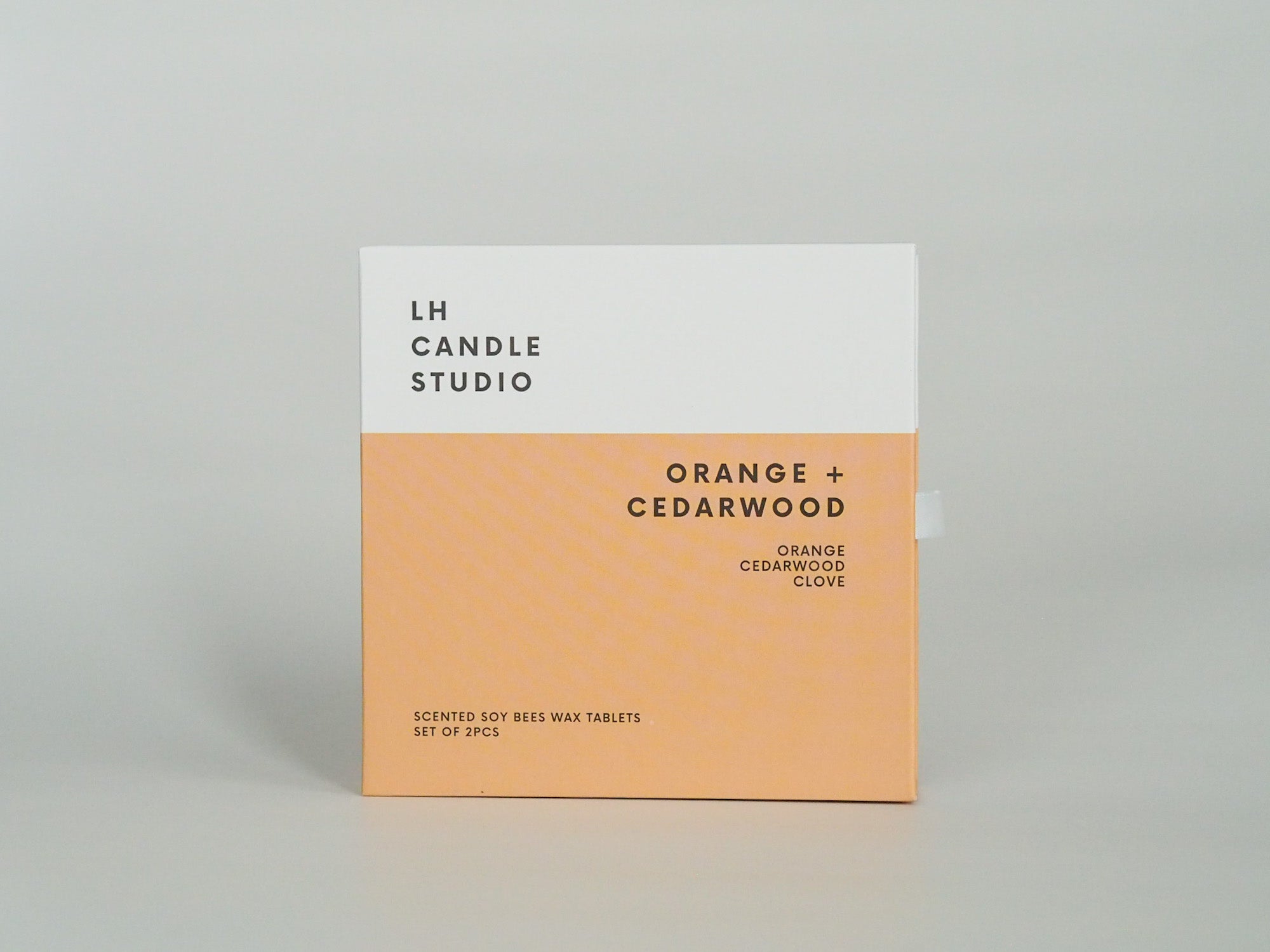 Scented Wax Tablets - Orange cedarwood (set of 2)