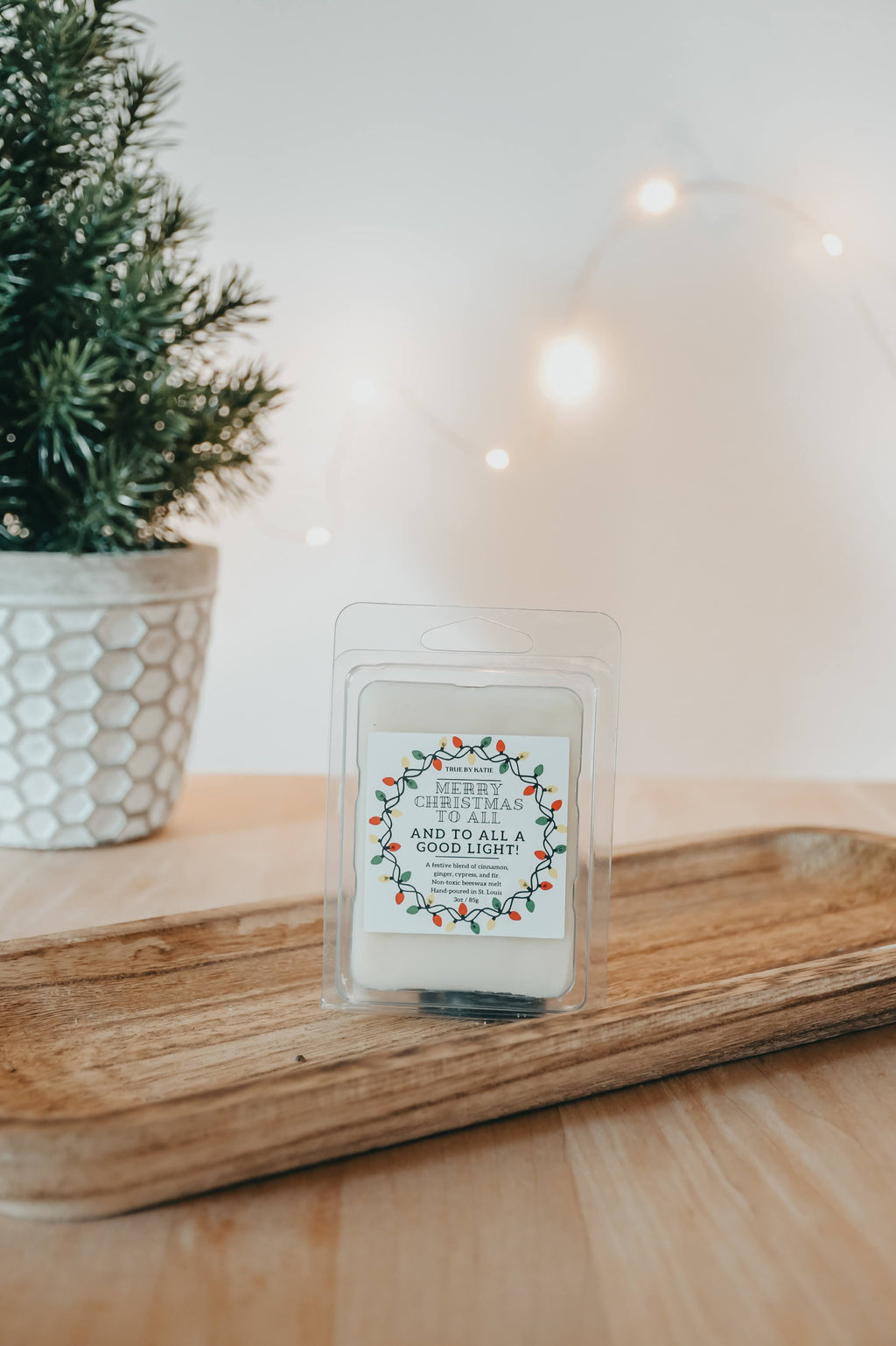 Merry Christmas to All, and to All a Good Light Wax Melts by True by Katie