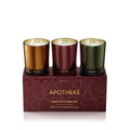 APOTHEKE Harvest Collection Trio Set – 3 Premium Soy Candles (5 oz Each)