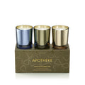 APOTHEKE Festive Collection Trio Set – Luxury Soy Candles (3 x 5 oz)