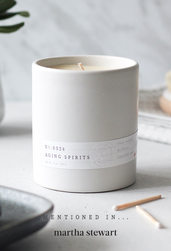 Aerangis No. 0324 Aging Spirits Signature Collection Candle
