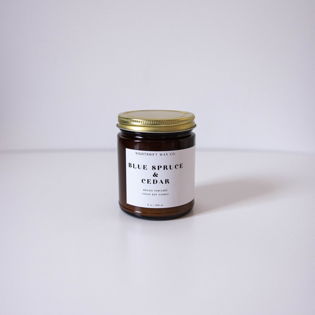 Blue Spruce & Cedar Soy Candle