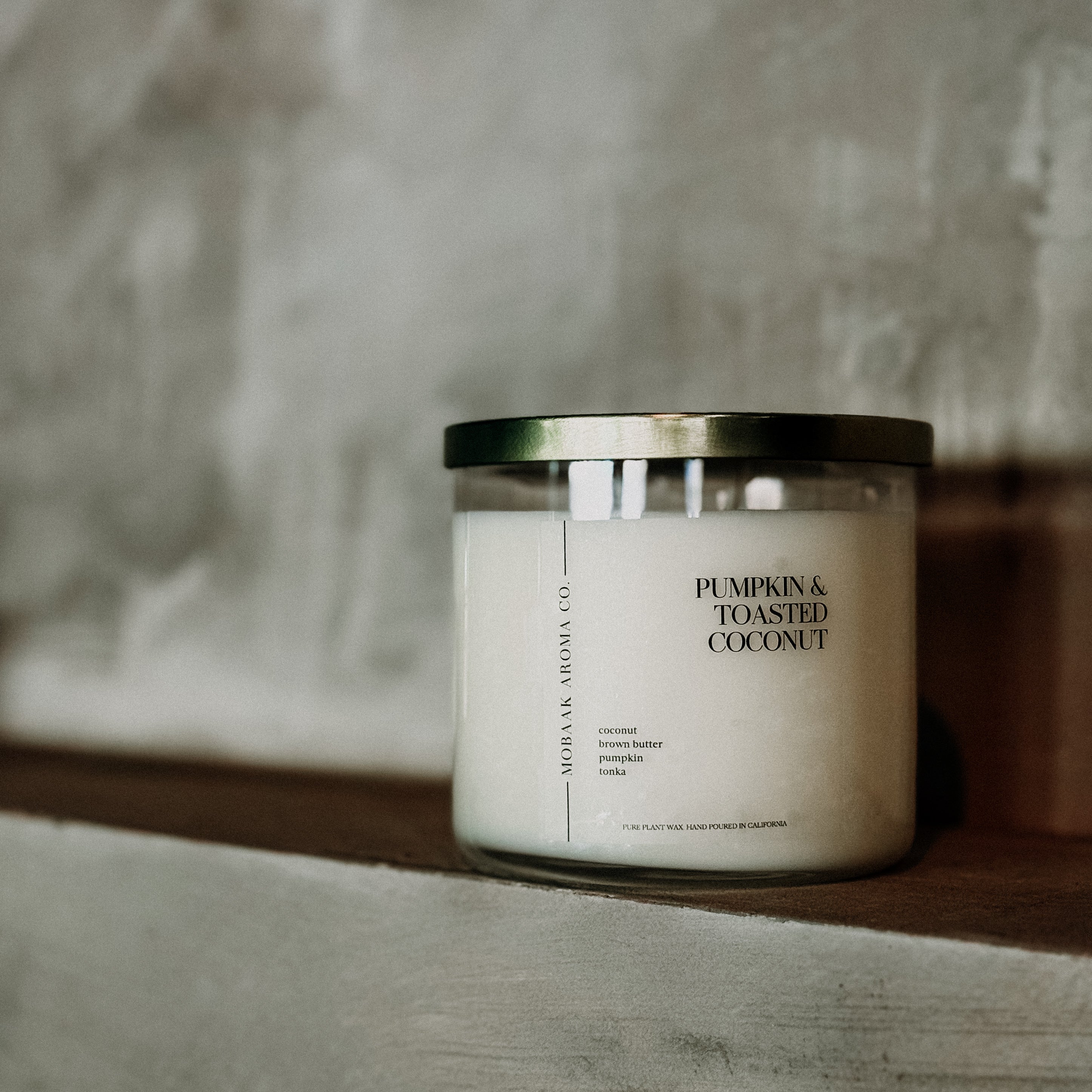 Pumpkin & Toasted Coconut Candles