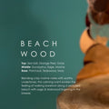 Beachwood Soy Candle by Grand Candles | Coastal & Earthy Scent