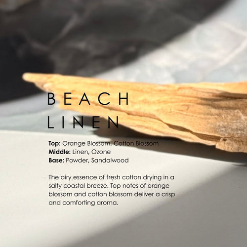 Beach Linen Soy Candle by Grand Candles
