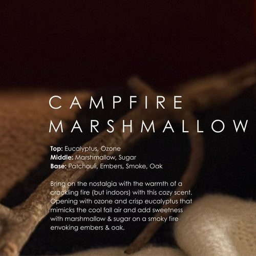 Campfire Marshmallow Soy Candle by Grand Candles