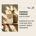 Grand Candles Gardenia Tuberose Car Diffuser – Floral Essential Oil Blend