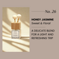 Honey Jasmine Car Diffuser by Grand Candles | 45-Day Lasting Floral Scent