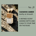 Oakmoss Amber Car Diffuser by Grand Candles | Vent Clip | 45-Day Long-Lasting