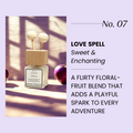 Love Spell Car Diffuser by Grand Candles – Sweet Floral Fragrance
