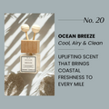 Ocean Breeze Car Diffuser by Grand Candles – Fresh Coastal Scent
