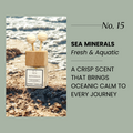 Sea Minerals Car Diffuser by Grand Candles | Ocean-Inspired Reed Diffuser for Vehicles
