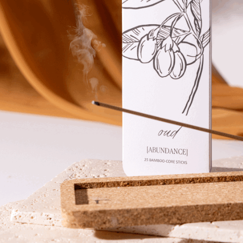 Natural Incense Traditions Trio by Flora Botanical Incense – Oud, Juniper & Sandalwood