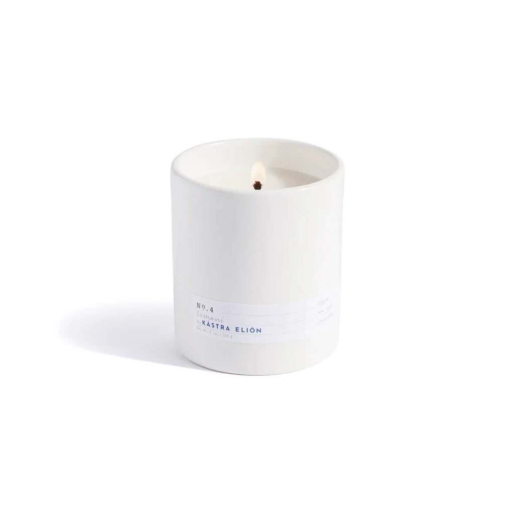No. 4 Limani by Kastra Elion — Aerangis Luxury Candle (8 oz)