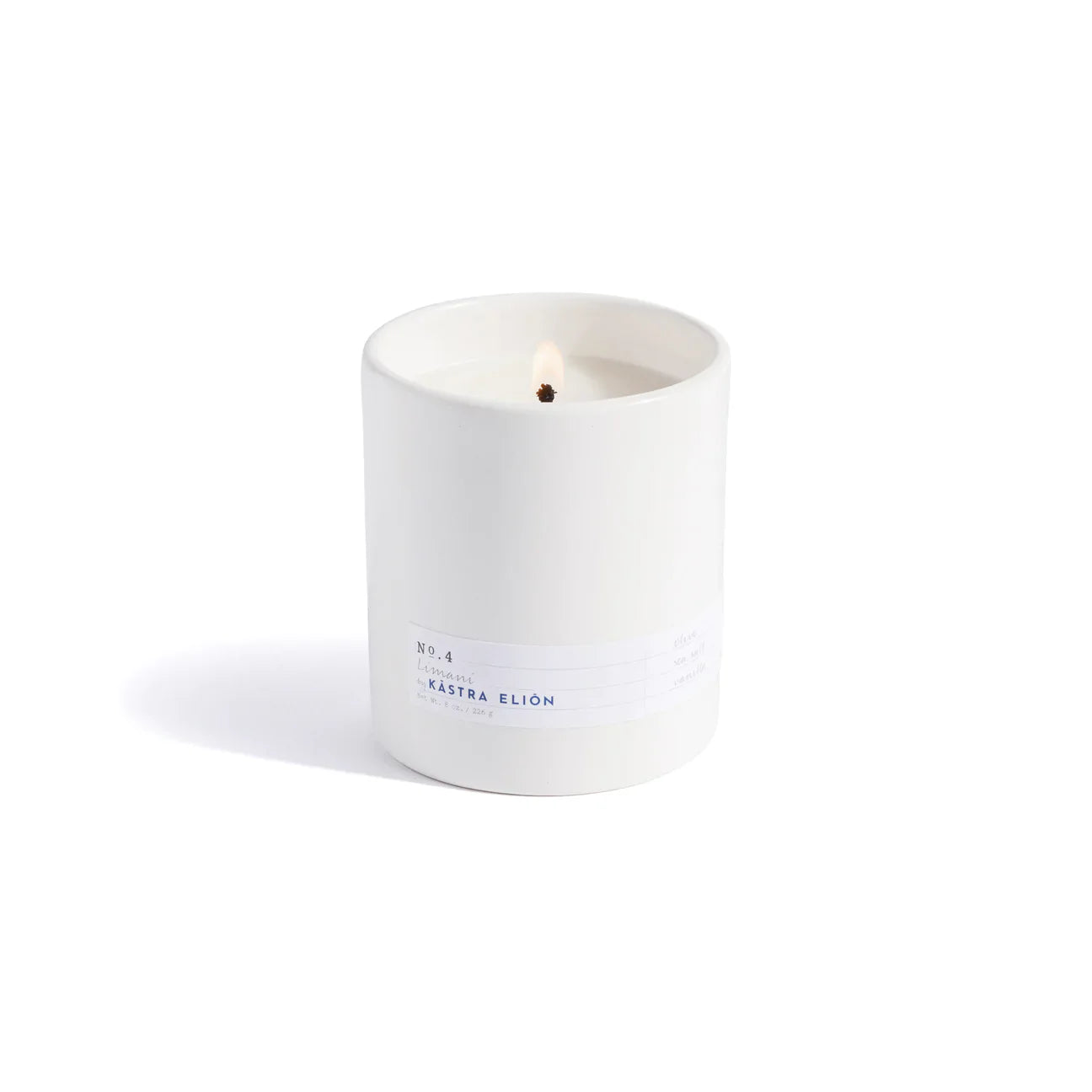 No. 4 Limani by Kastra Elion — Aerangis Luxury Candle (8 oz)