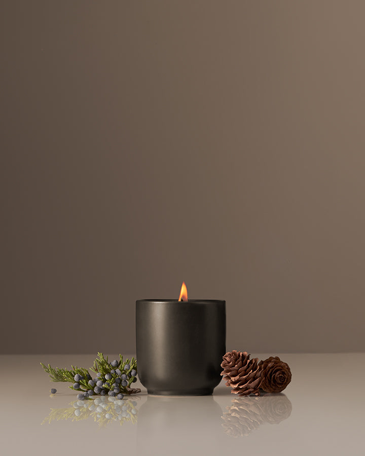 Homecourt Mini Candle – Hand-Poured Soy Wax in Ceramic Vessel