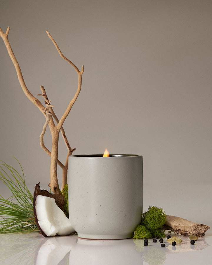 Homecourt Scented Candle – 8oz Hand-Poured Soy Wax with 60-Hour Burn Time