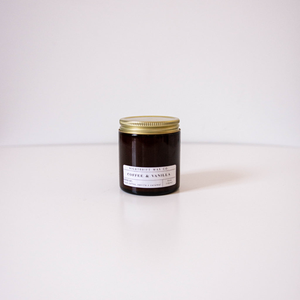 Coffee & Vanilla Soy Candle