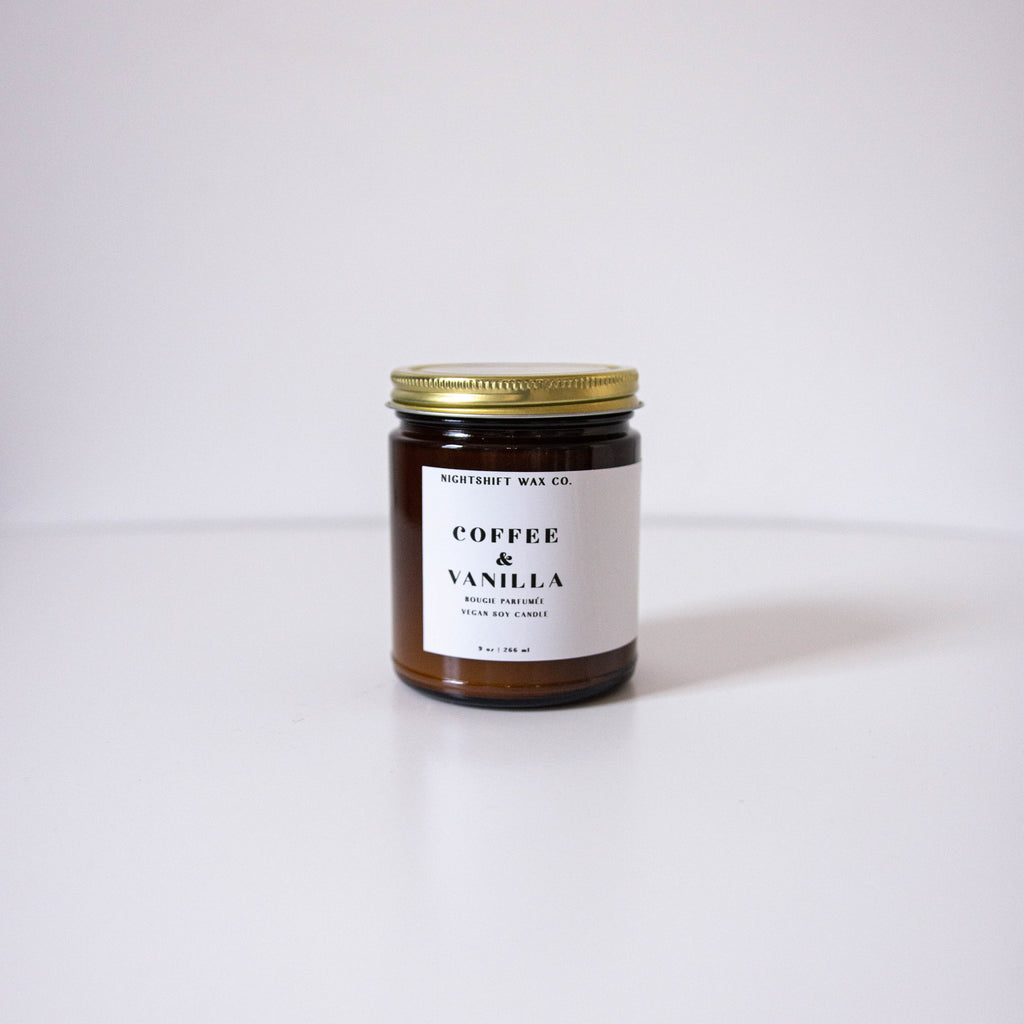 Coffee & Vanilla Soy Candle