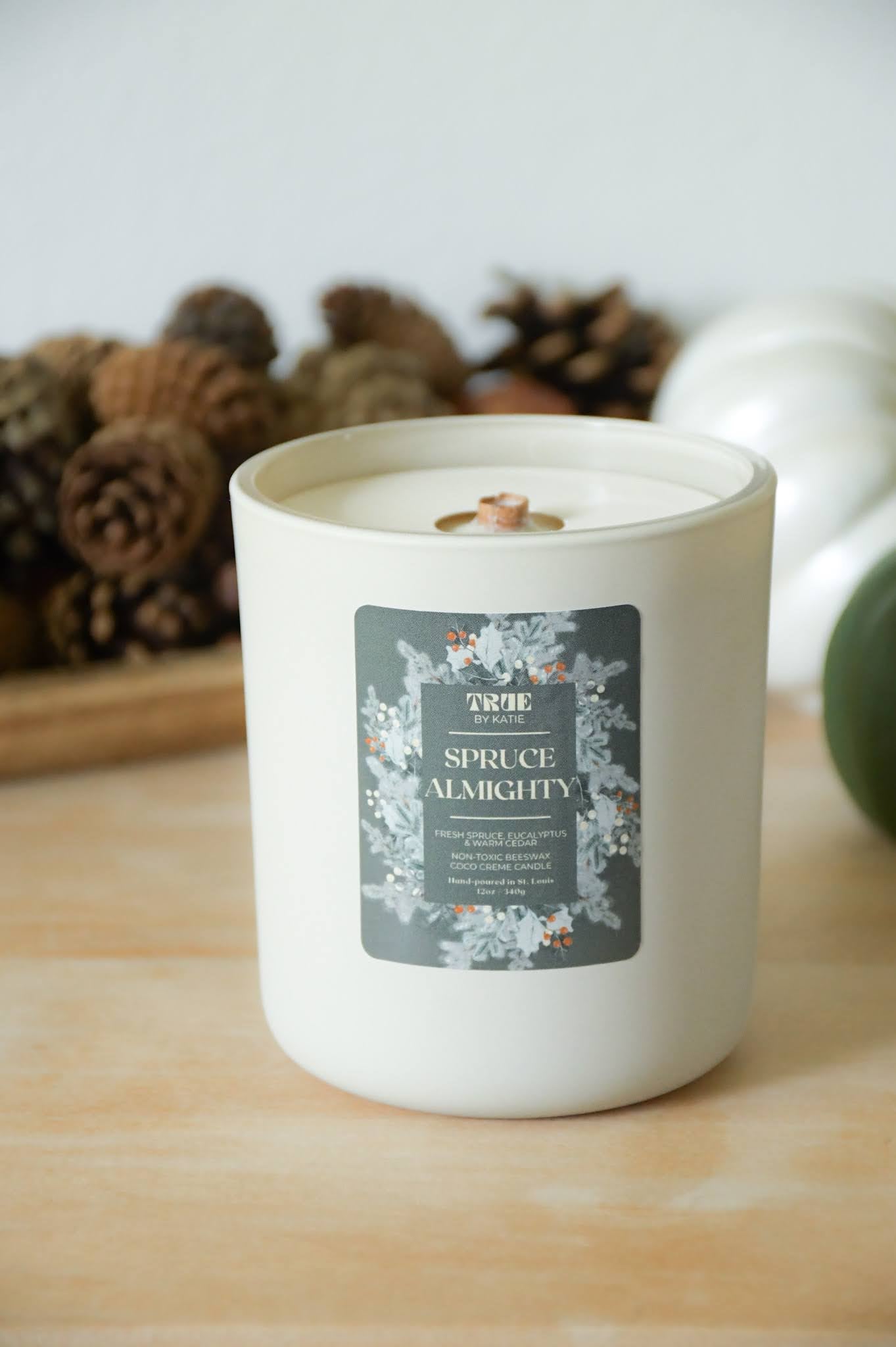 Spruce Almighty Refillable Candle