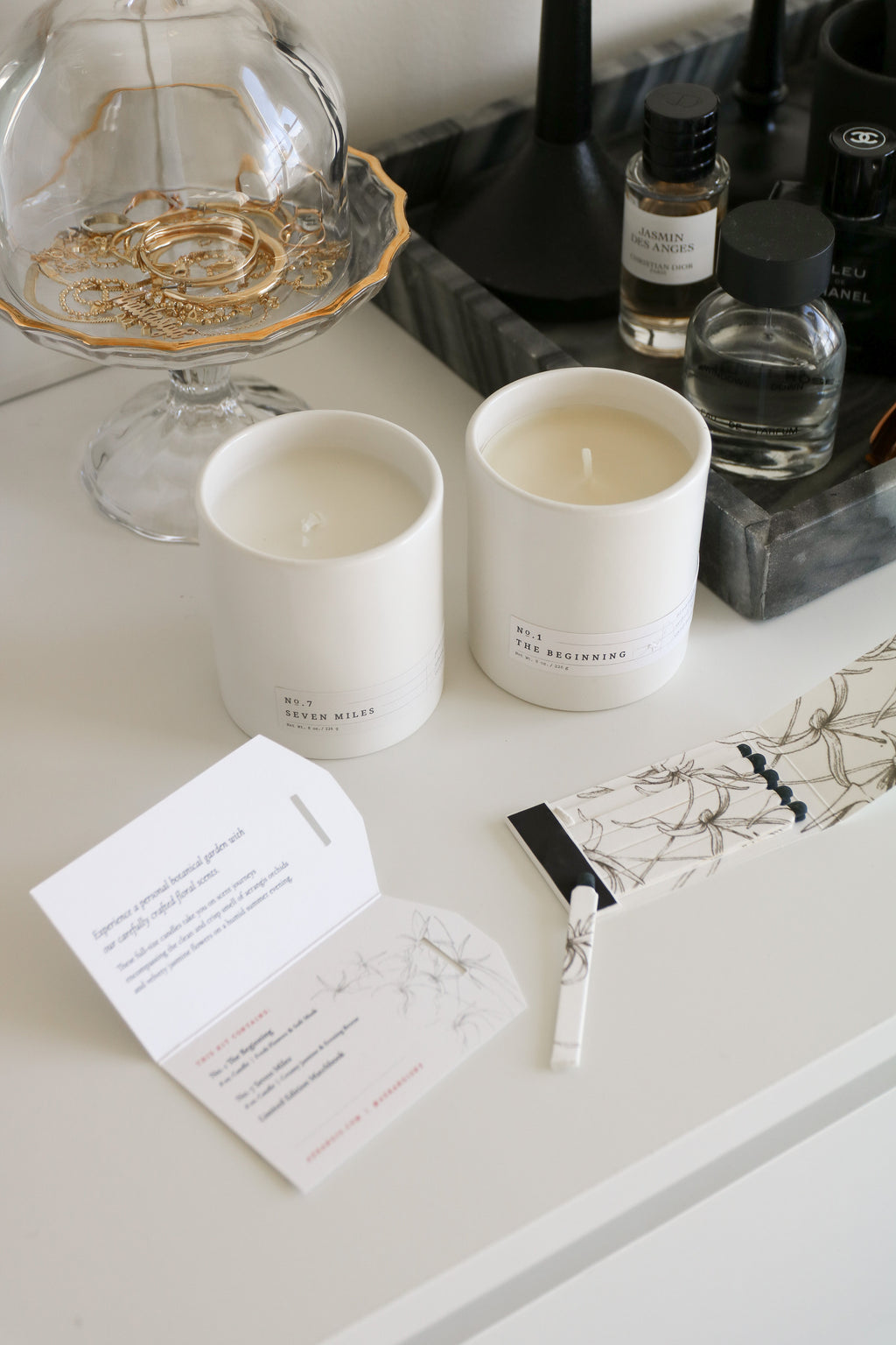 Aerangis Botanical Journey Gift Set – Floral Candle & Fragrance Collection