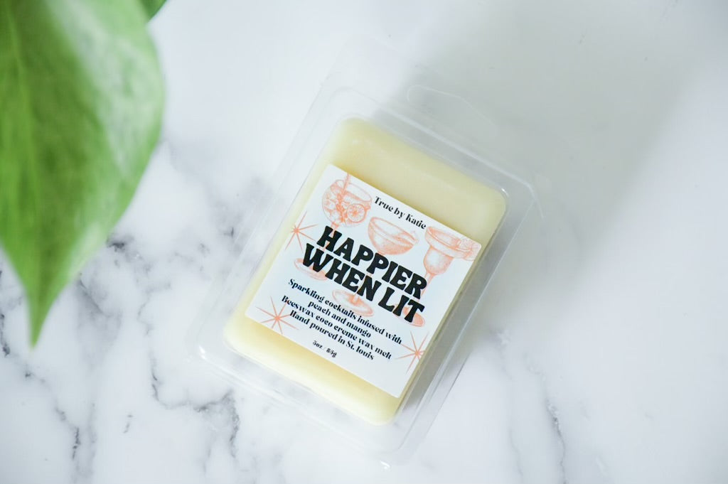 Happier When Lit Wax Melts