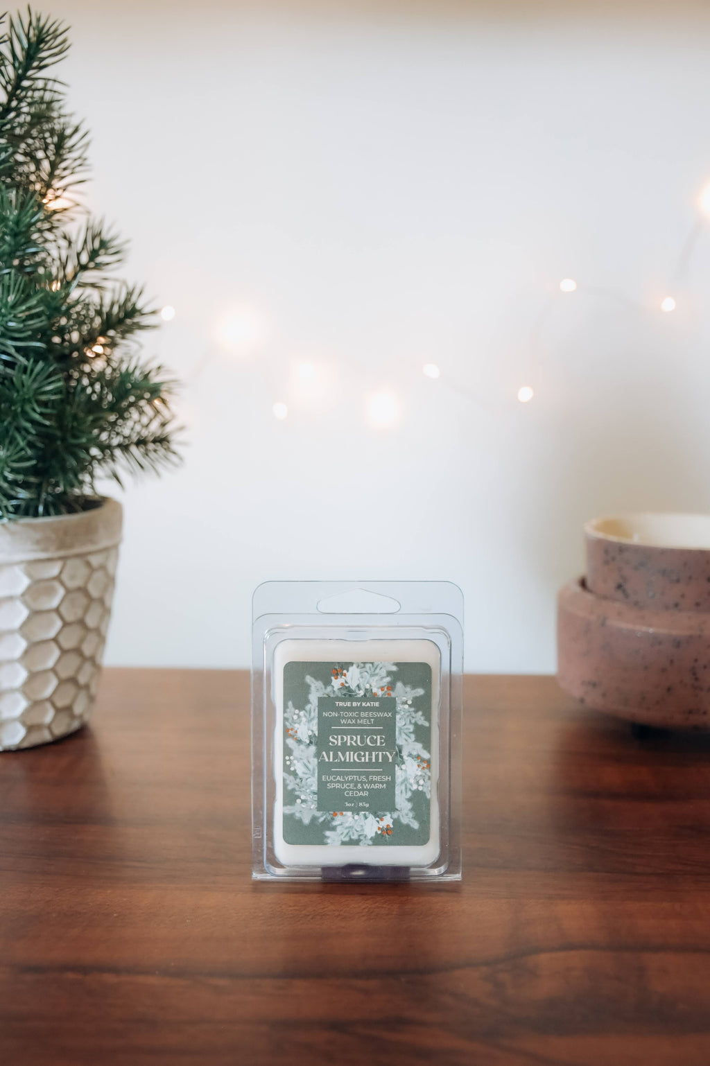 Spruce Almighty Wax Melts by True by Katie – Non-Toxic Soy Blend