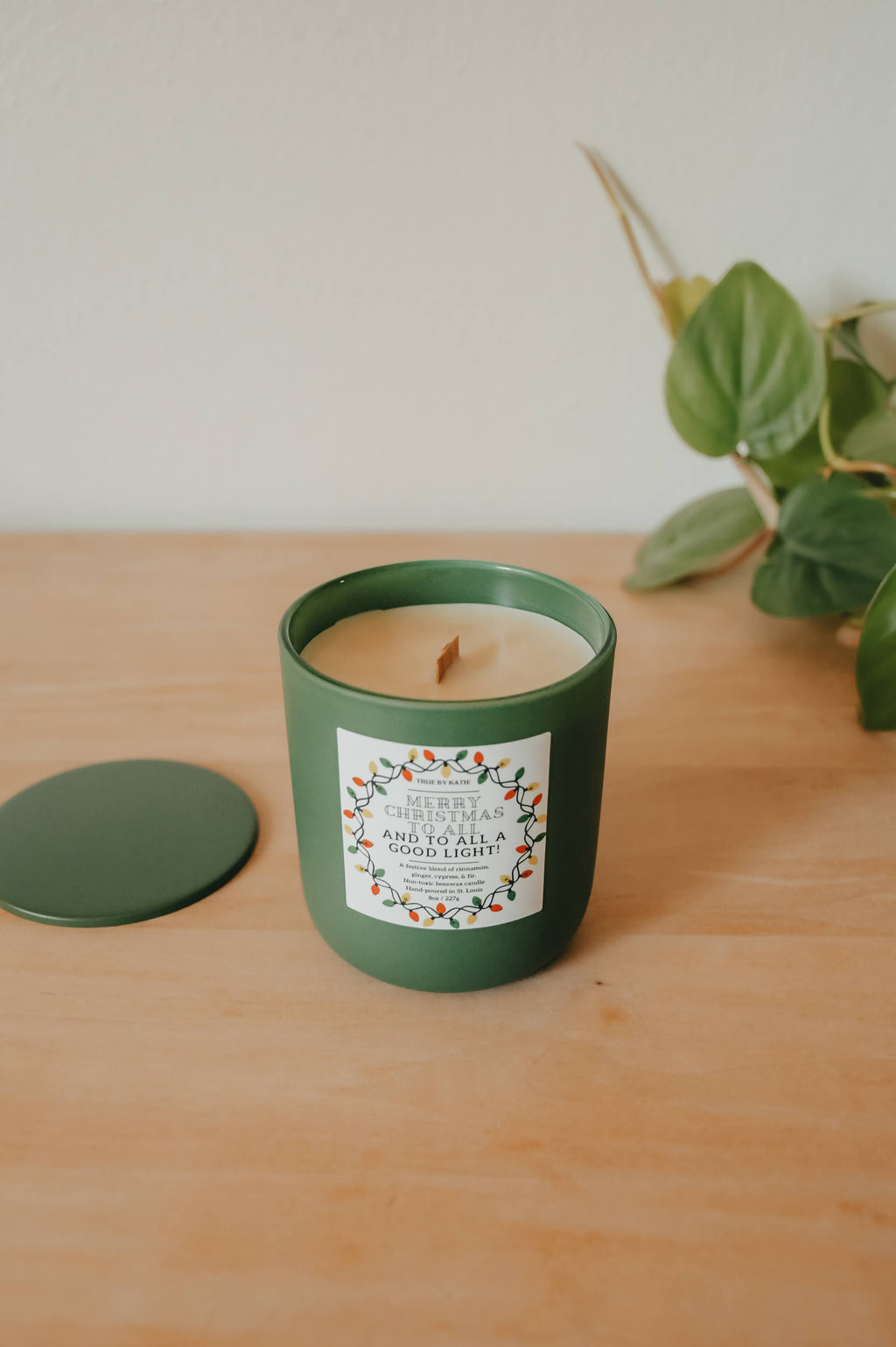 Merry Christmas to All, and to All a Good Light Refillable Candle