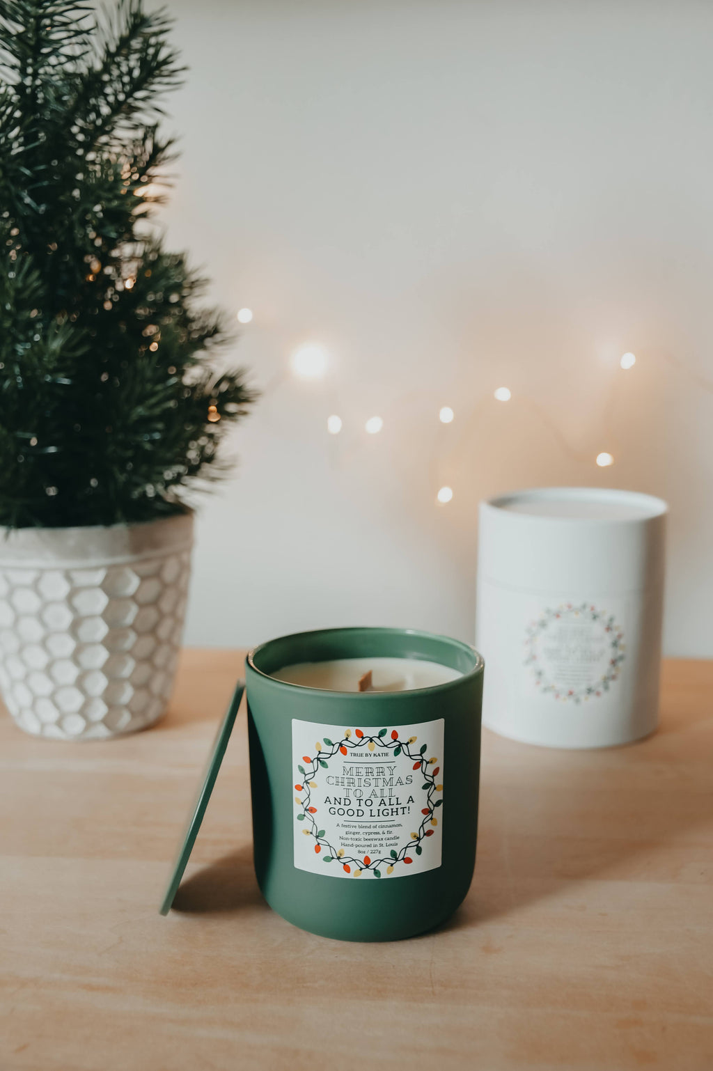 Merry Christmas to All, and to All a Good Light Refillable Candle