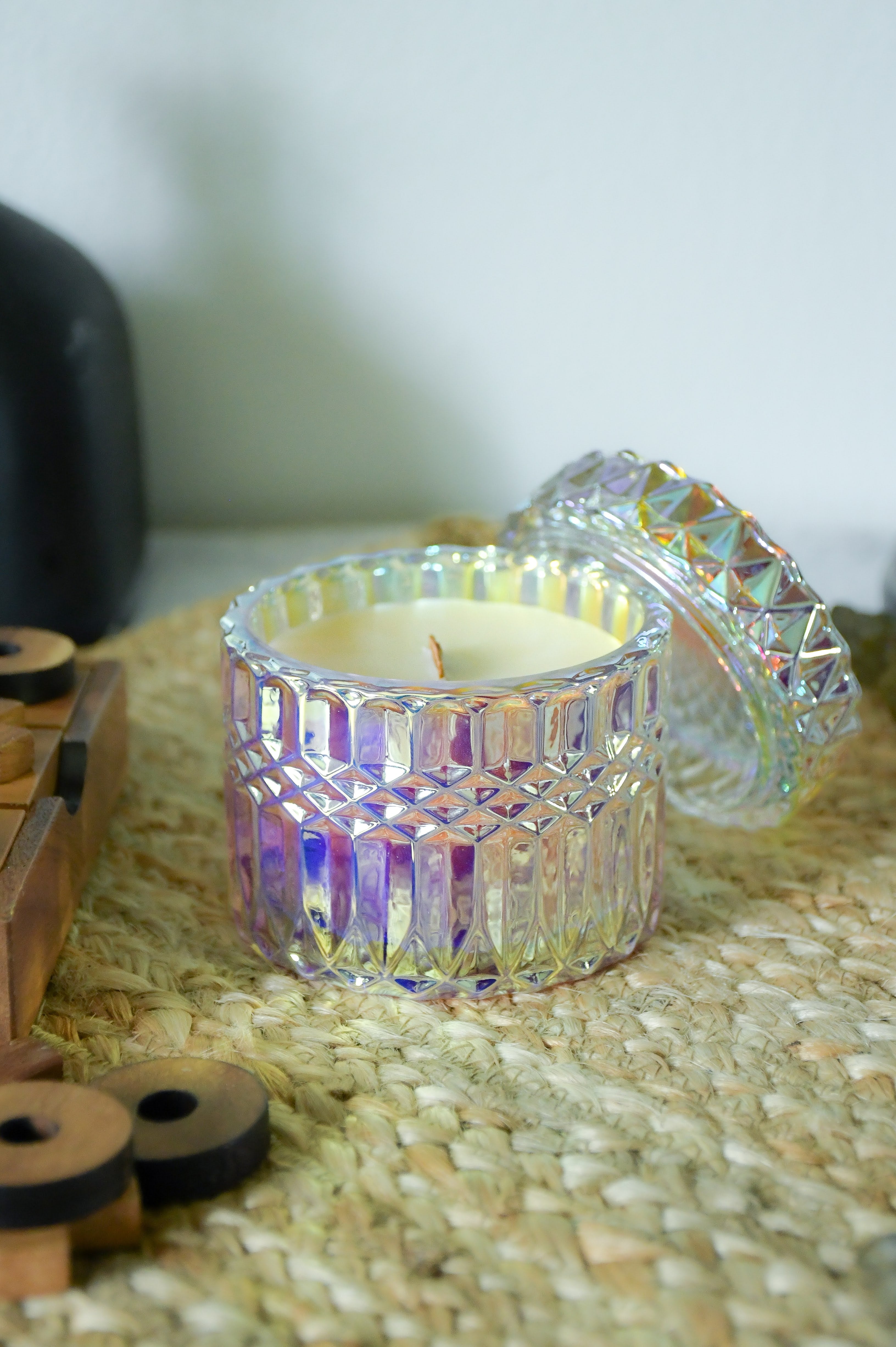 Happier When Lit Refillable Candle