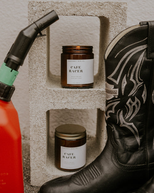 Cafe Racer Soy Candle by Nightshift Wax