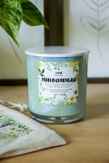 Midsommar Refillable Candle – 12 oz Non-Toxic Scented Candle by True by Katie