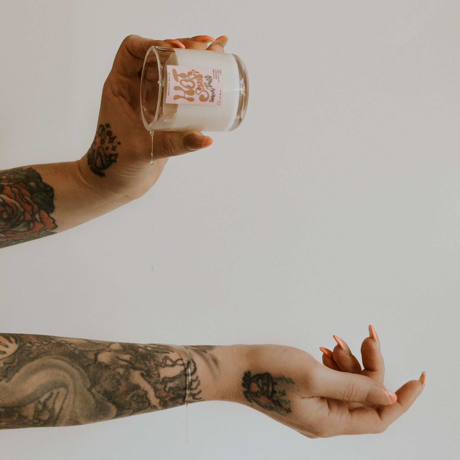 Hot Stuff Massage Candle