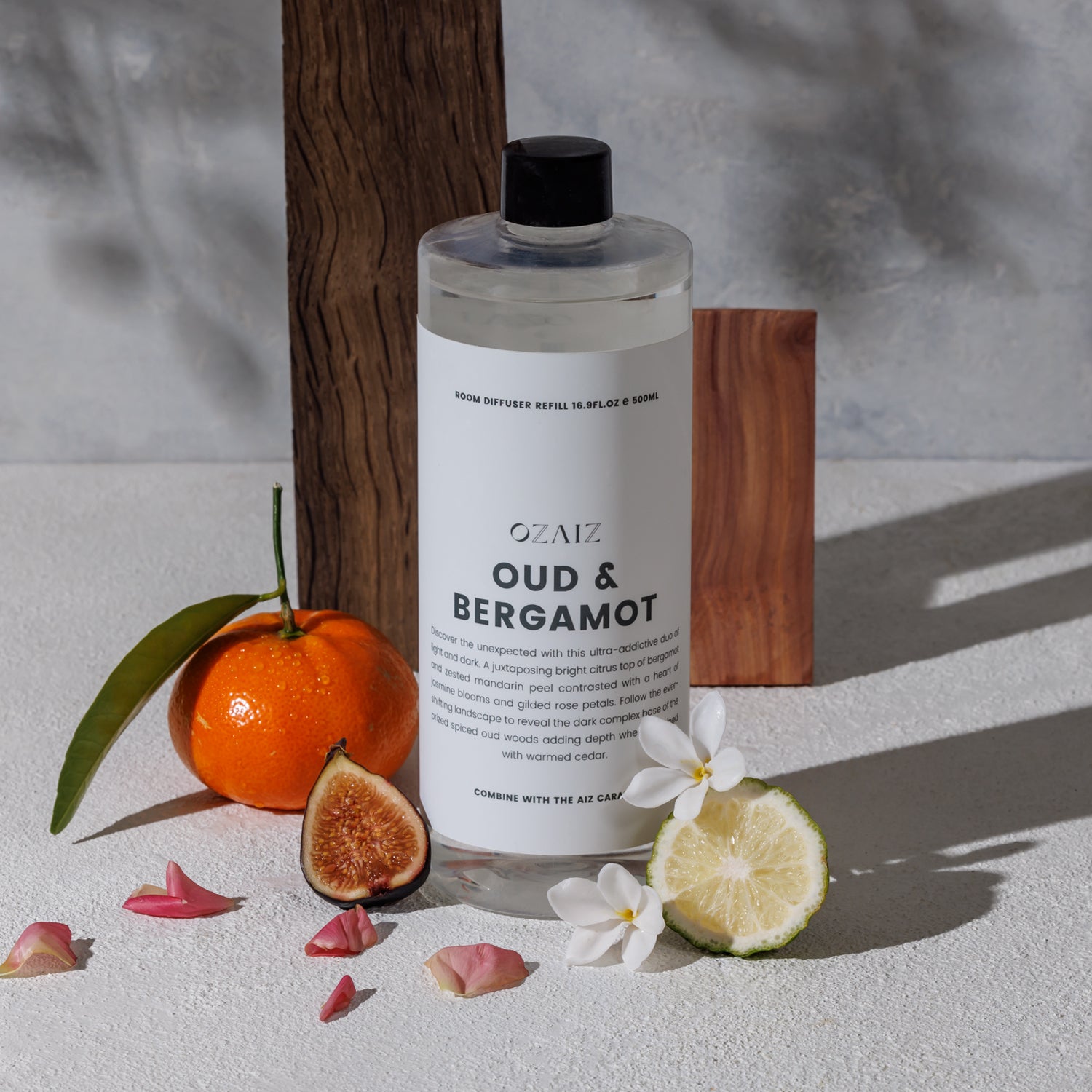 OZAIZ Diffuser Refill – 500ml Fragrance Liquid for Reed Diffusers